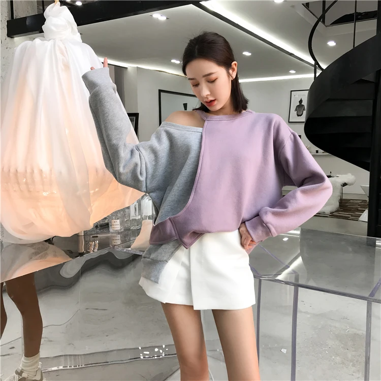 Толстовка WHITNEY WANG Женская с капюшоном и вырезом на шее|Толстовки свитшоты| |