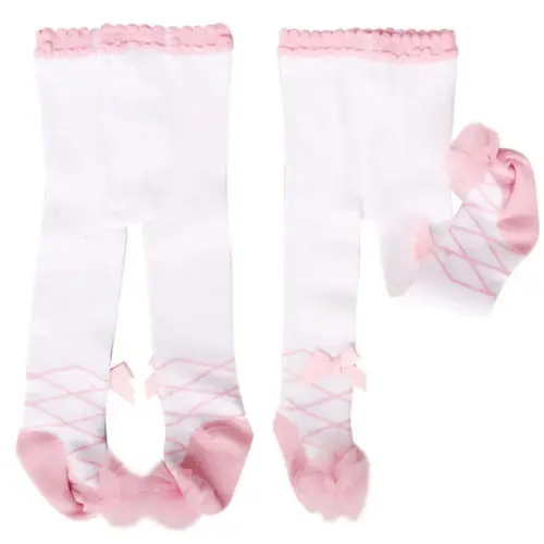 

Baby Girl Cute Cotton Lace Tights Pantyhose For Girls Warm Tights For Newborn Baby Stocking With Bowknot Prince Sweet Panty Hose