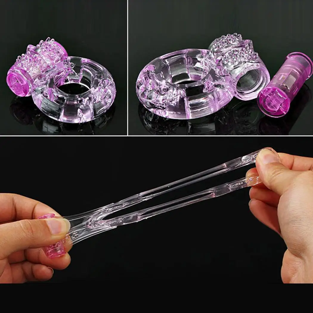 Пара тонкой мужчин Электрический пенис кольцо поделиться высокой сопротивления