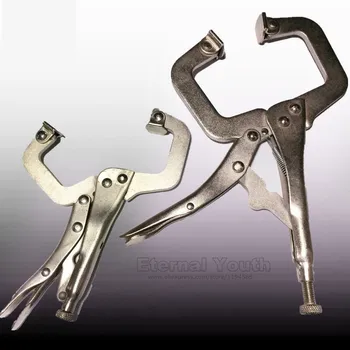 

6" 9" 11" 14"18" Locking Pliers C Clamp Welding Holder Vice Welder Grips Listing For 9"