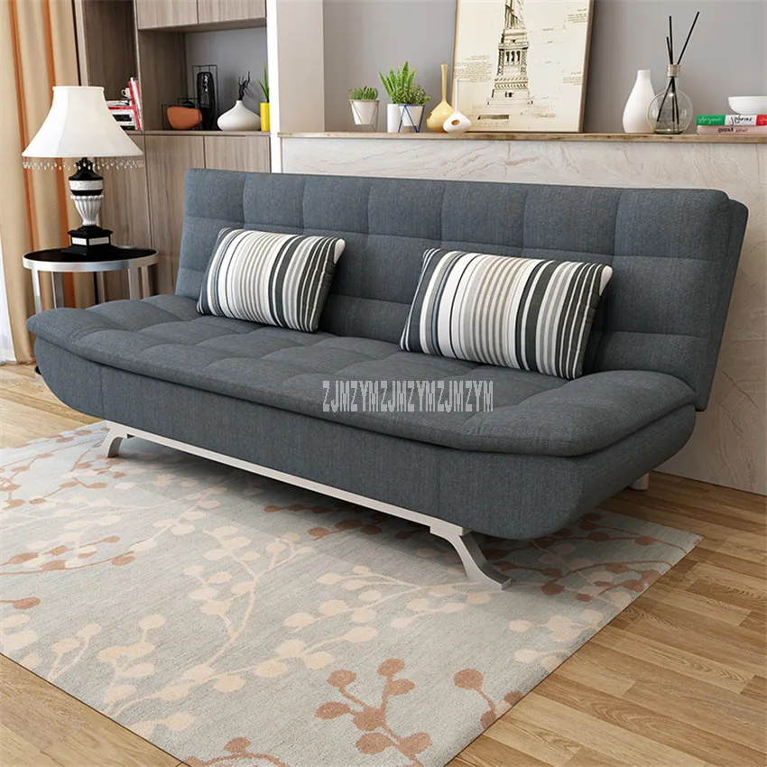 Modern Fashion Foldable Sofa Bed Home Furniture Double Person Apartment Multi-function Bedroom Lazy Sofa Washable 190*85*90cm Modern Fashion Foldable Sofa Bed Home Furniture Double Person Apartment Multi-function Bedroom Lazy Sofa Washable 190*85*90cm