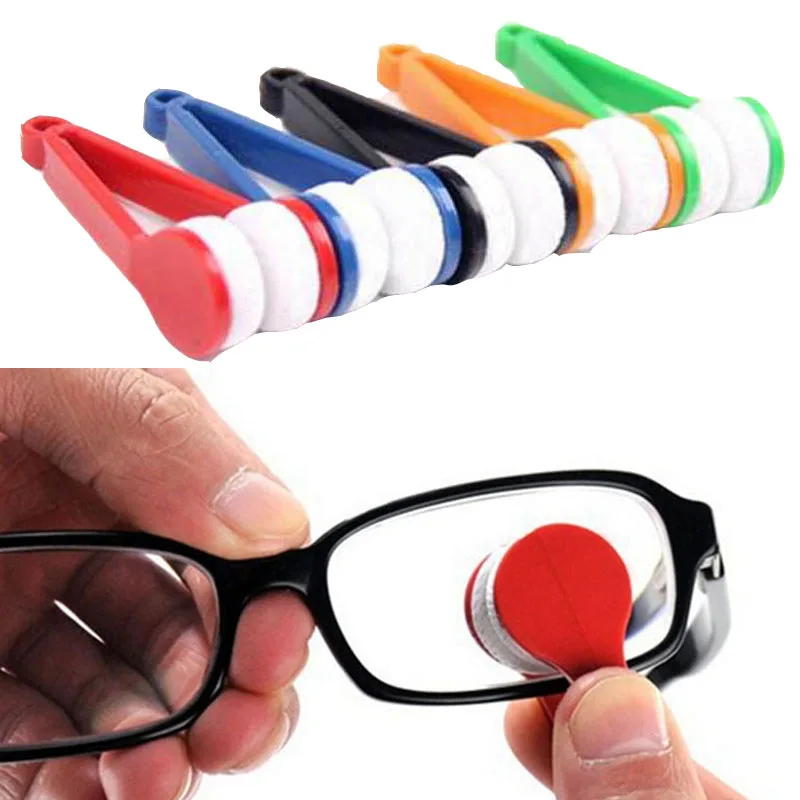 

Dust Brush cleaner dusty eyeglasses Essential Microfibre magic sponge Cleaner Glasses lens fiber optic cleaner cleaning tool
