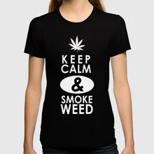 2017 Female Cotton Short Sleeves T Shirt Crown I AM AN KEEP CALM TRUST ME HUMOR