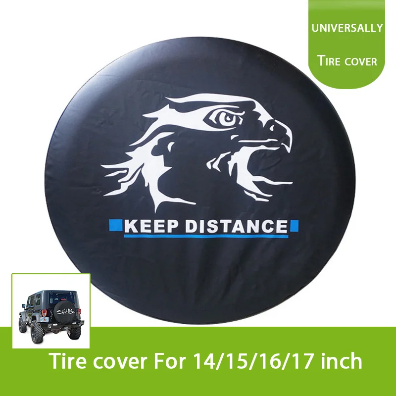 Eagle Head Spare Car Tire Cover for Jeep RV Truck SUV Camper Wheel Care