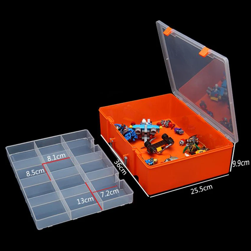 Multi многоуровневого Toolbox водонепроницаемые Engineering Пластик ящик для инструмента для электронных Компоненты SMD SMT винт отвертка чехол для