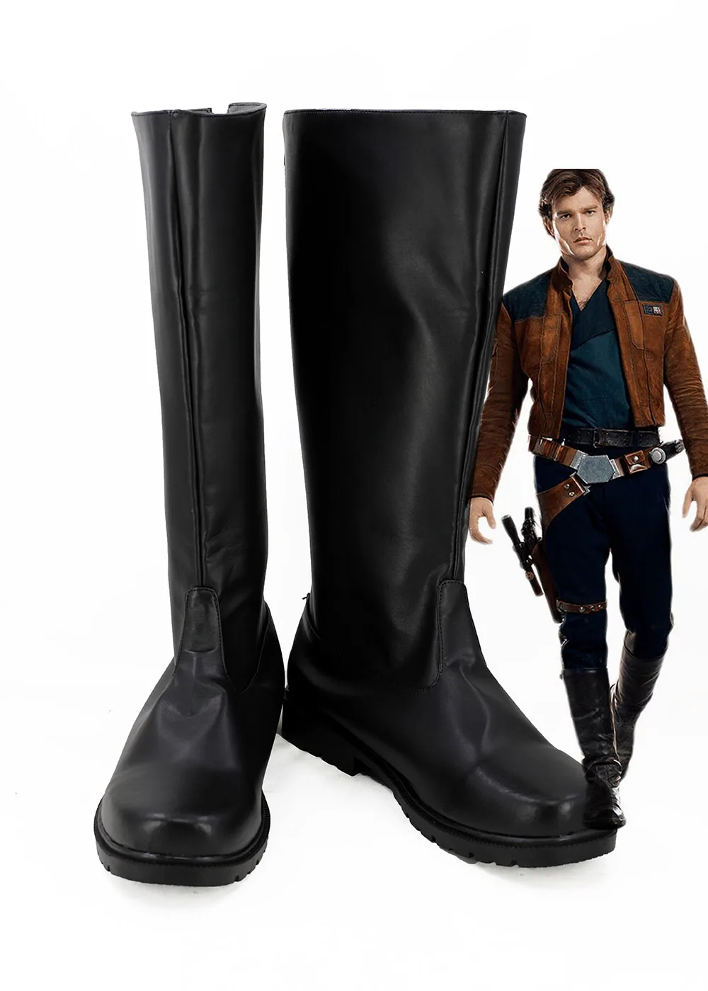 Solo: A Star Wars Story Han Solo cosplay boots обувь черного цвета на заказ