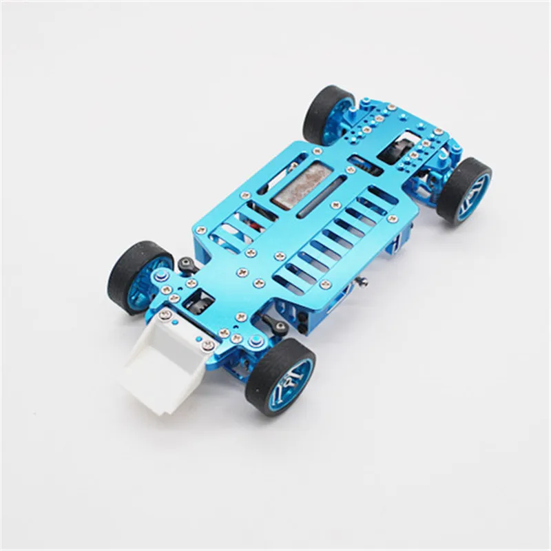 Mini-Q 1:28 RC Запасные части для автомобилей, обновленная рама для автомобиля, металлическая рама для автомобиля(без электронных аксессуаров