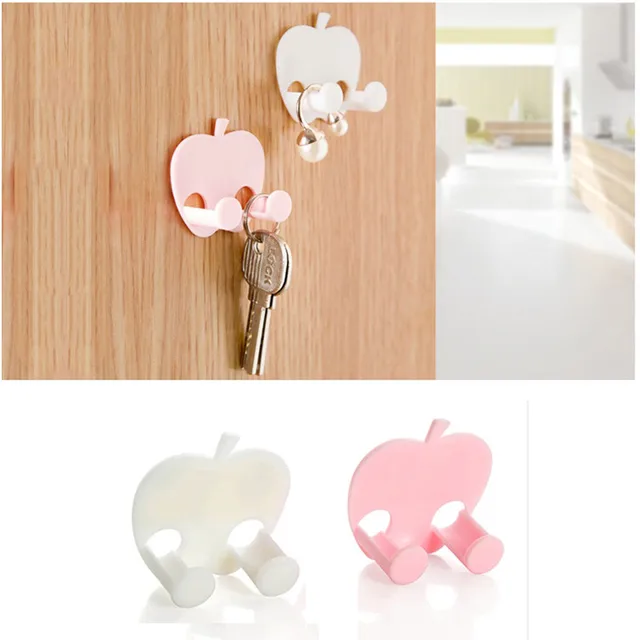 Multifunction Finishing Plug Holder Sticky Hooks plastic Home Products 2018 New Arrival Organization Home Kitchen Accessories 2