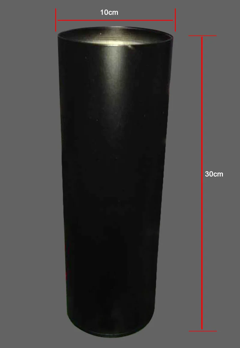 Contemporary Black Cylinder Aluminum 9W LED Ceiling Lights Exhibition Office Dome Light Commercial Light1