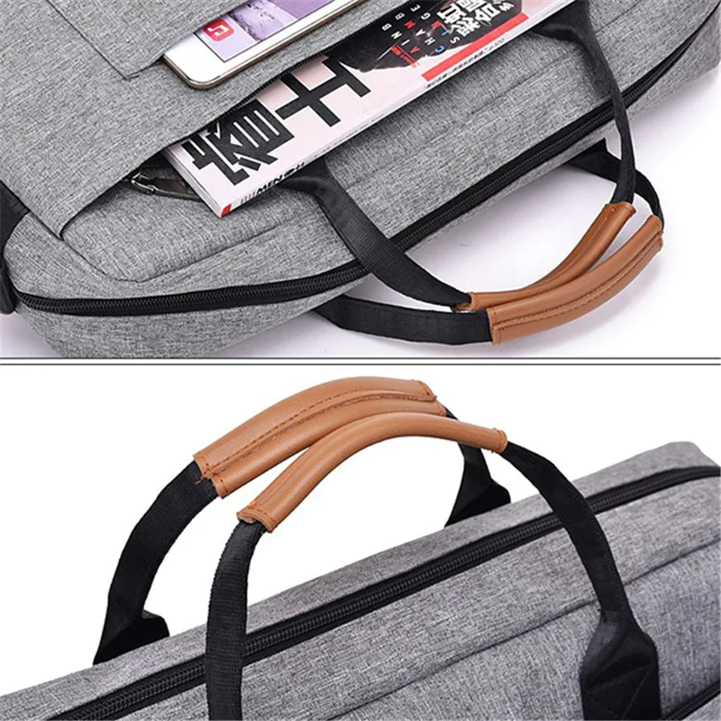 16 polegada bolsa de ombro portátil para