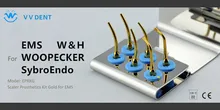1 set EPRKG Scaler prosthesis Kit Scaler Prosthetics Kit Gold for EMS Super quality & fashionable design dental care