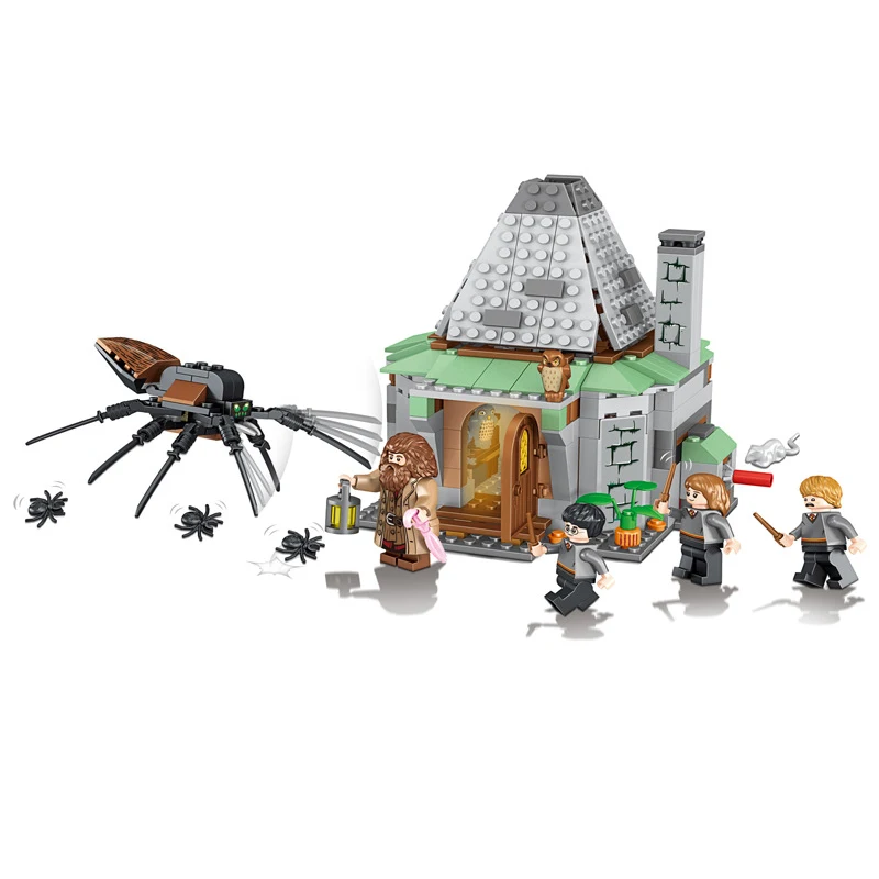 

461Pcs Harry Potter Sets Hagrid's Hut Compatible Legoings Movie Model Building Kits Blocks Bricks Educational Toys For Children