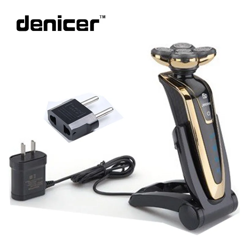 

Rechargeable Waterproof Electric Hair Shaver 5 Blades Washable Electric Hair Shaving Razor for Men Face Care 5D Floating Machine