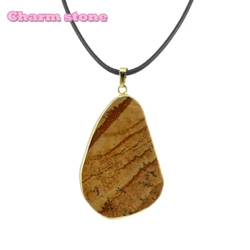 

[Inventory liquidation] Stone block silver-plated Green Aventurine Make sure you haven't seen this stone Pendant jewelry before