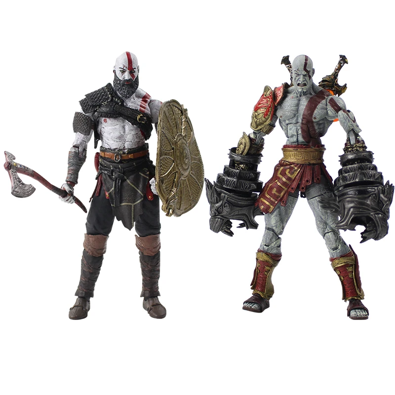 

19-20cm NECA God War Ghost Sparta Kratos in Ares Armor Figurine PVC Action Figure Collectible Model Toy For Kids Gift