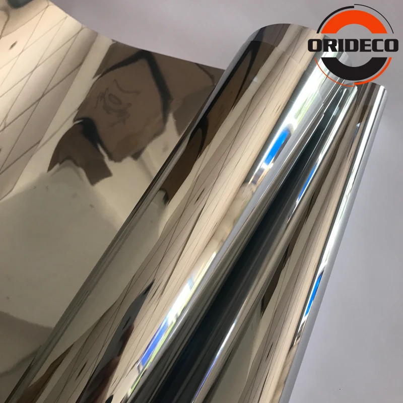 One Way Vision Mirror Chrome Silver Solar Window Film 3