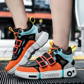 

Trendy Women Sneakers Thick Sole Ladies Platform Shoes Web Celebrity Chunky Dad Sneakers Chaussures Femme Buty Damskie 36-45