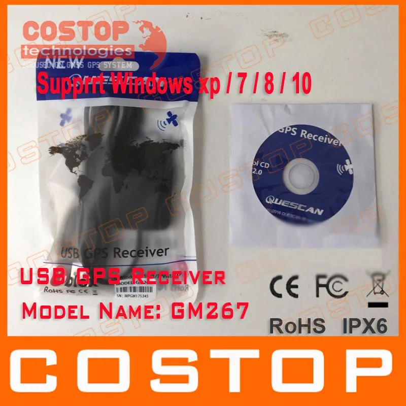 

Free Shipping PC Navigation USB drive GPS Receiver Module Antenna GMOUSE NMEA Output USB GPS Antenna
