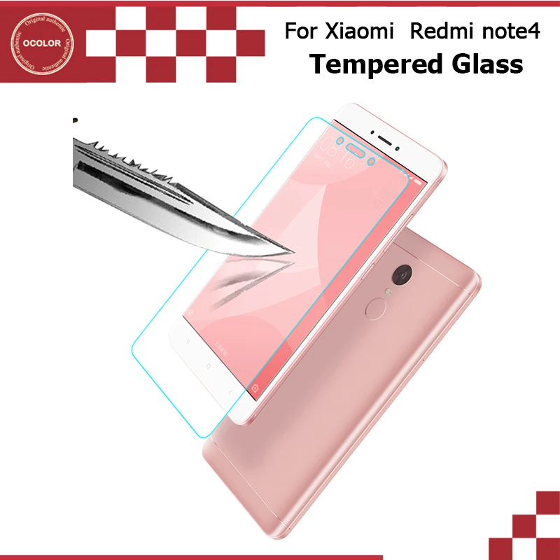 Ocolor для Xiaomi Redmi Note 4 пленка из закаленного стекла ультратонкое Переднее стекло на
