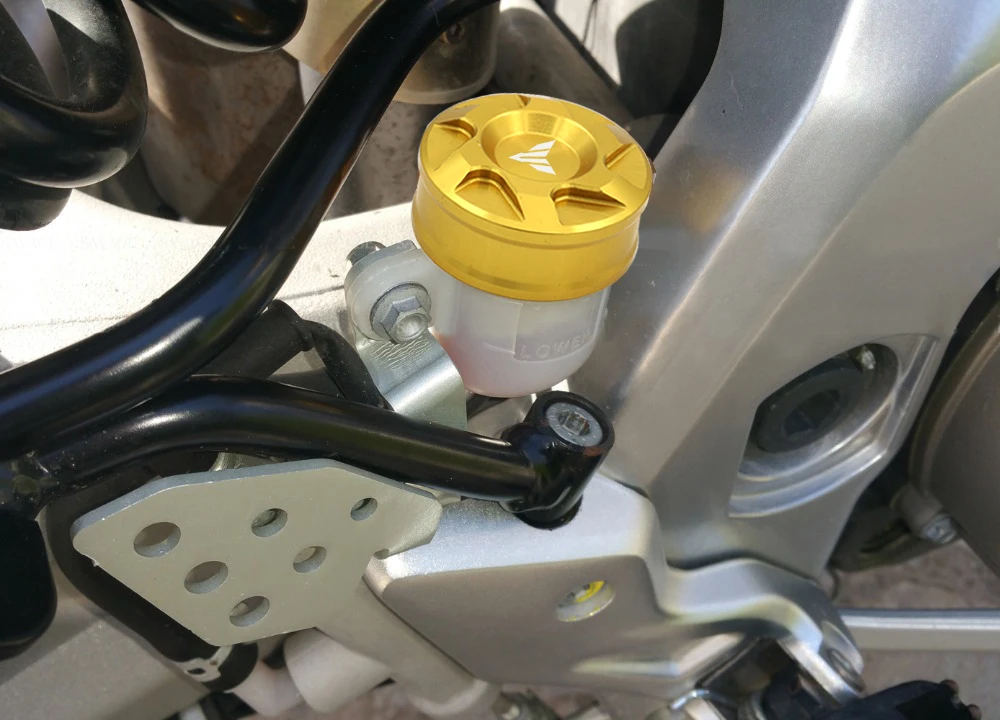 Задний резервуар тормозной жидкости крышка для мотоцикла Aprilia SMV Dorsoduro 750 900 2008 2018