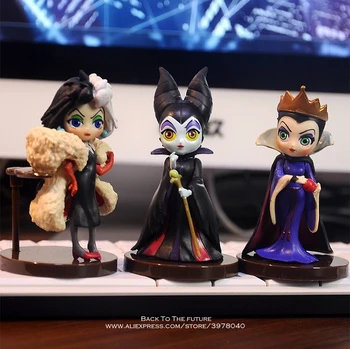 

Disney Snow White Evil Queen Sleeping Beauty 10cm Action Figure Decoration PVC doll Collection Figurine Toys model for children