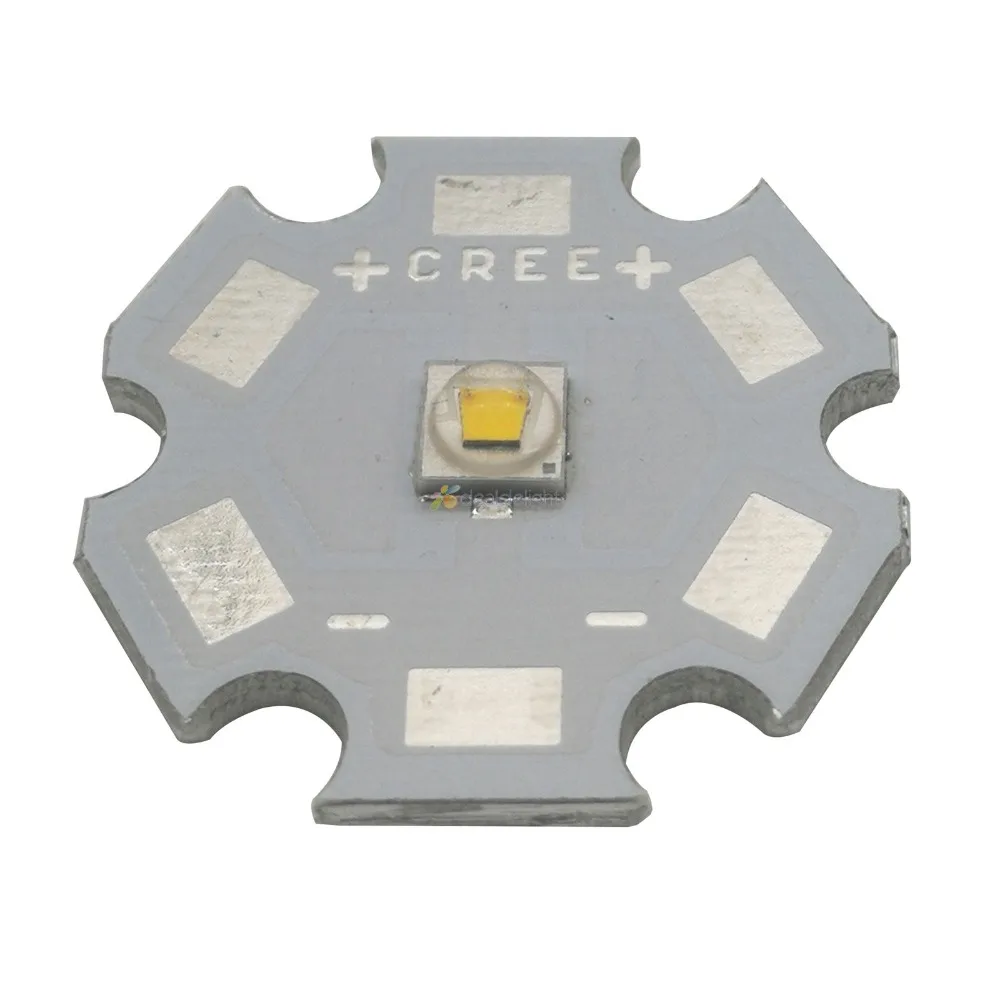 pcs cree xlamp warm white lâmpada led emissor de luz pcb