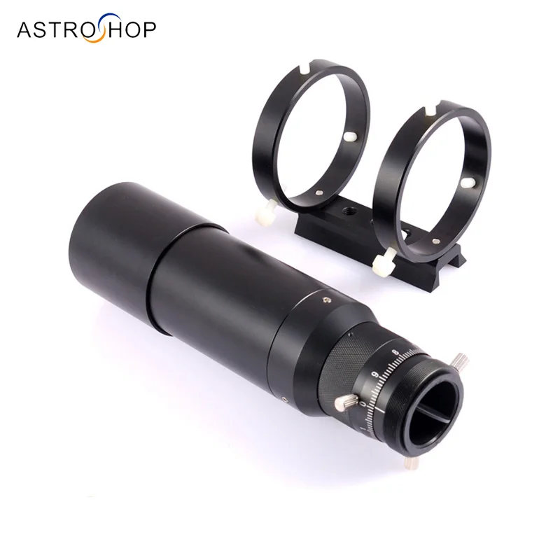 

50mm GuideScope Finderscope with Bracket Helical focuser with metal screw