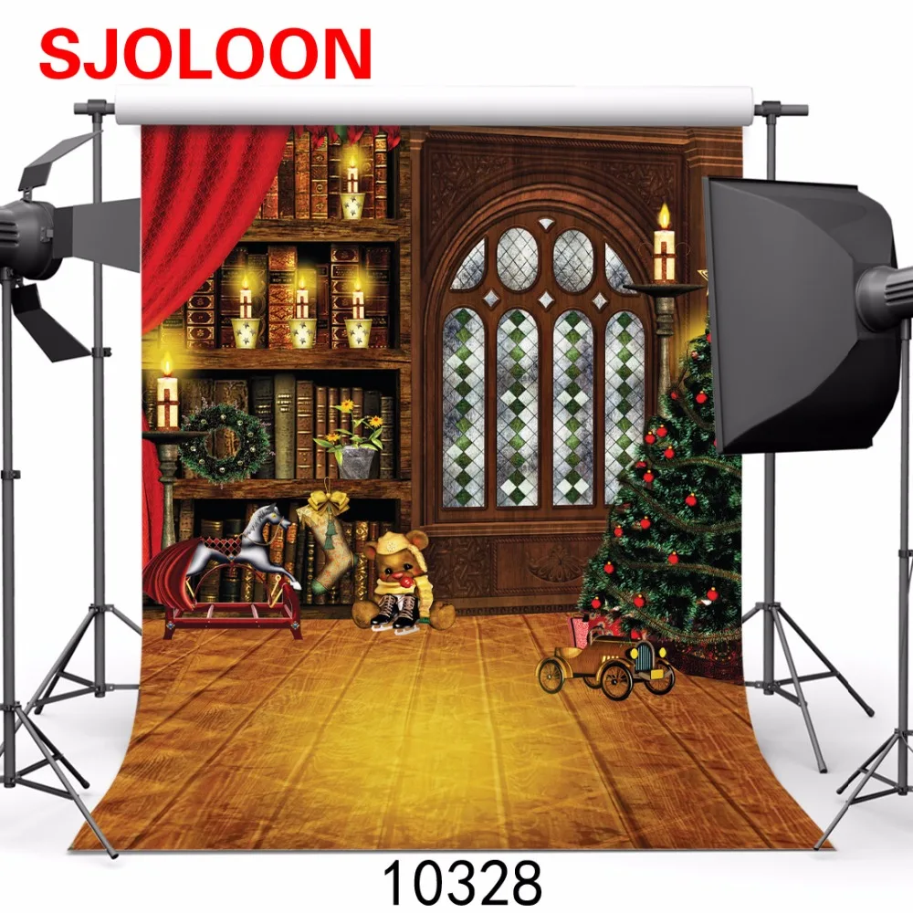 SJOLOON новый фон для фотостудии Виниловый Рождество | Электроника