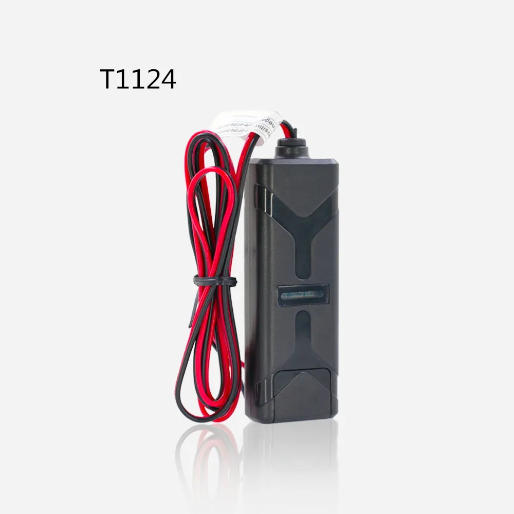 Мини-gps для автомобиля трекер микроотслеживающее устройство Чипсет Builtin 240 mAh аккумулятор для мотоцикла GSM Locator реального времени отслеживания - Цвет: T1124