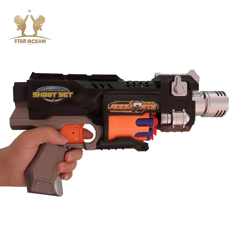 

Kids Toy Sniper Rifle Submachine Gun Airsoft air Paintball Soft Bullets Suit for Gun Toy for Outdoor Fun Educational Toy