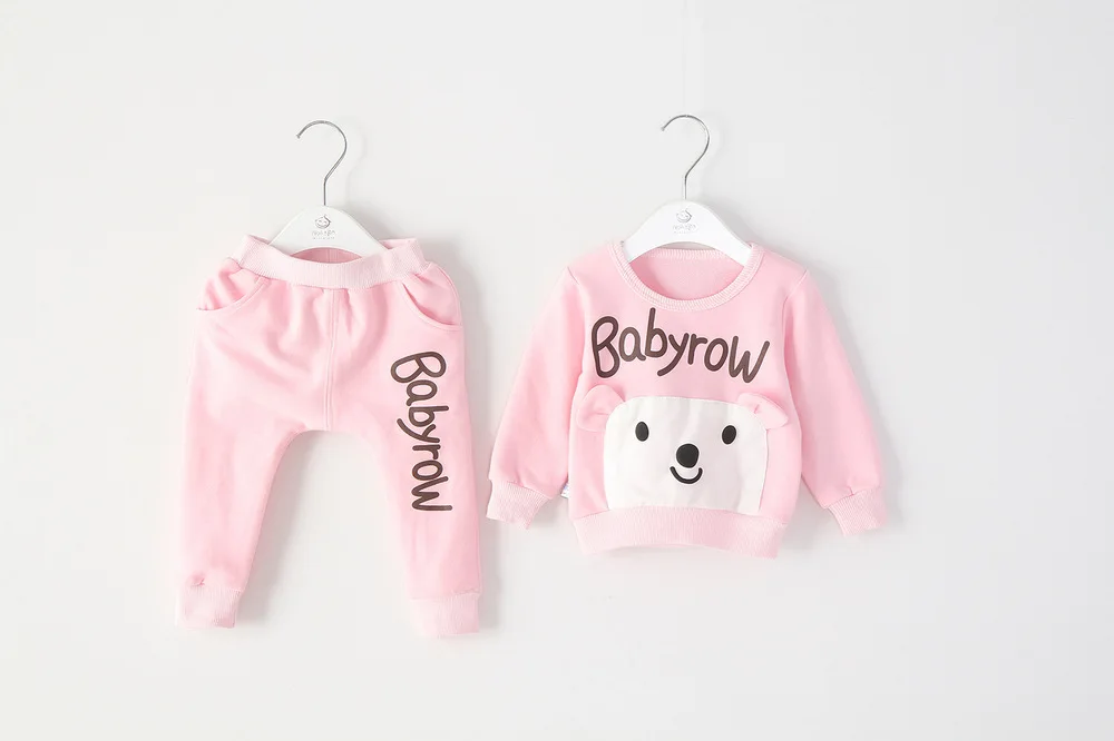 Anlencool/ г. Ограниченная серия, жилет в стиле панк roupas infantil Meninas Bear, одежда для малышей хлопковый стрейчевый костюм осенний комплект, брендовая одежда