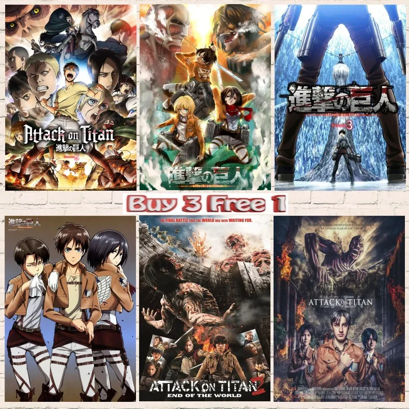 Featured image of post Attack On Titan Season 1 Poster / Choose custom framing, canvas &amp; wood mounting to truly make a piece your own.