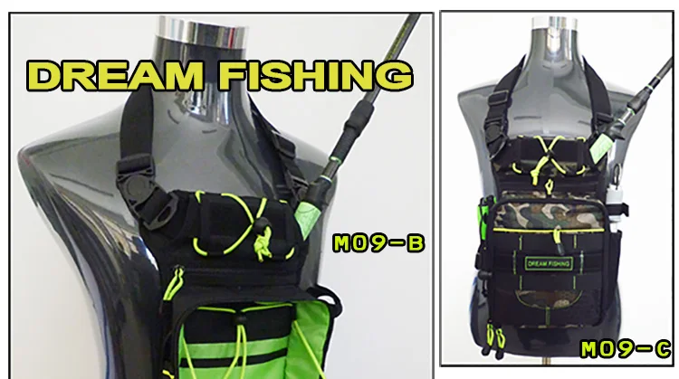 Dream Fishing 17x6x22 см Рыболовная Сумка+ рыболовная коробка 1200D нейлоновая поясная сумка Pesca сумка для ног для рыбалки на открытом воздухе Удочка инструменты чехол для хранения Blosa