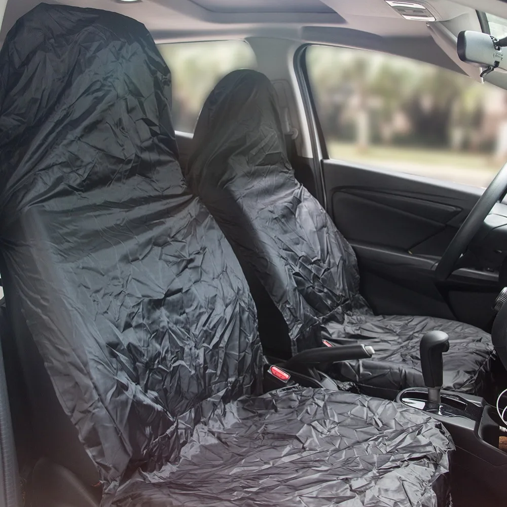 2 шт. водонепроницаемые чехлы на передние сиденья автомобиля|seat cover protector|front seat