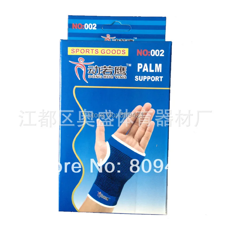 Whole Sale 600pcs/lot Elasticised Palm Wrist Support Wrap Bandage Pain