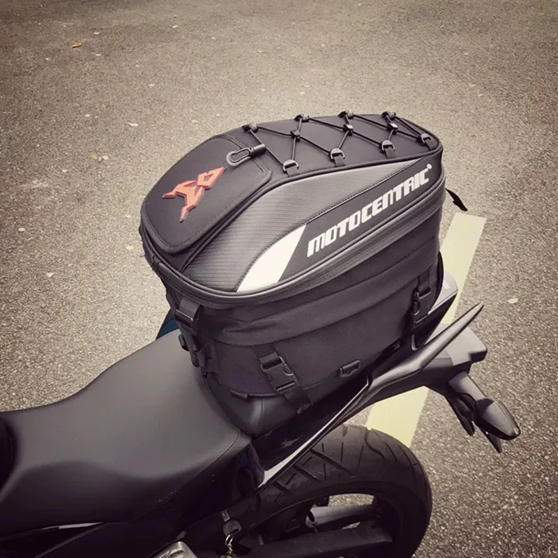 

MC Motorcycle backpack carbon fiber Motorbike Tail Bag Back Seat Luggage Bags Saddlebag Motorcycle Riding Travel Luggage Handbag