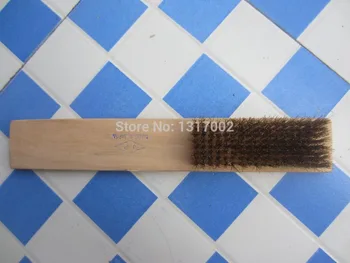 

Free Shipping 5pcs/lot crimped brass brush with wooden handle, Cleaning Brush 8c, jewelry gold silver metal polishing tools