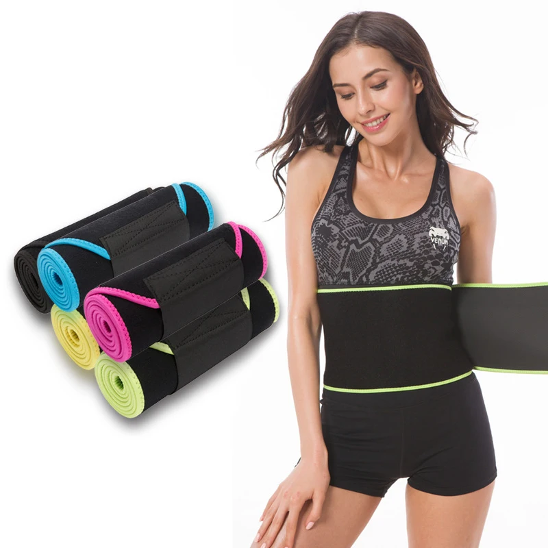 Unisex Waist Trimmer Belt Waist Cincher Slim Body Sweat Wrap Weight
