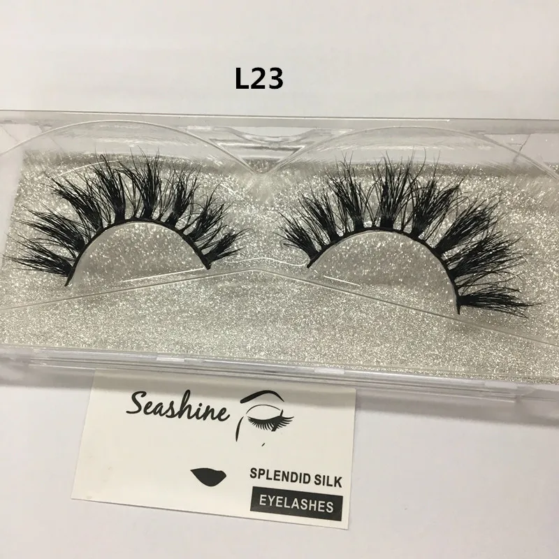 

Expensive Best quality volume Real mink eyelash round box packaging strip 3d mink lashes and own logo box real mink lash