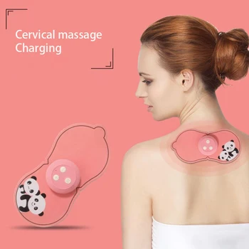 

Cervical Massage Sticker Multi-function Charge Pulse Mini Relaxation Shoulder Neck Shawl Back Cervical Massager