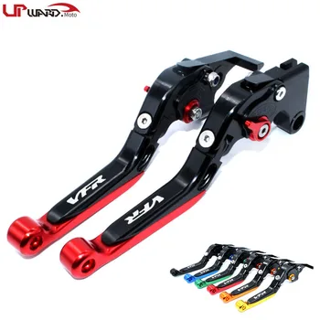 

For HONDA VFR800 VFR 800 1998 1999 2000 2001 Motorcycle Accessories Folding Extendable Brake Clutch Levers LOGO VFR