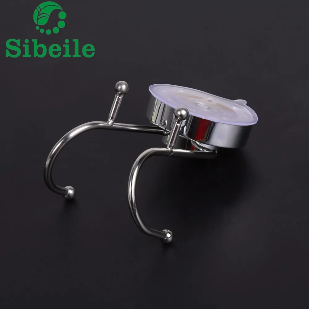 SBLE 1 pics Super Powerful Removable Vacuum Suction Cup Swivel Double Wall  Hook Bathroom Kitchen Holder Hanger for Towel - AliExpress