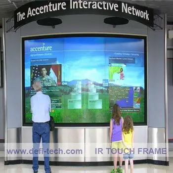 

DefiLabs 72 Inch 16 points IR Touch Screen Frame without glass / fast shipping