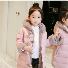 Long winter baby coat, baby clothes and jacket with cotton lining