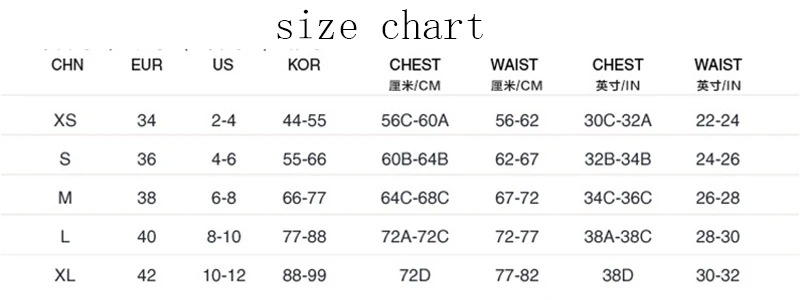 wb0205 size table