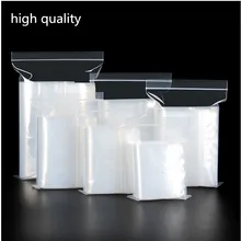 Heavy-Duty Various Sizes Reclosable Plastic Packaging Bags Zip Lock Plastic Bags Zipper Clear Zip lock bags(pack of 100)
