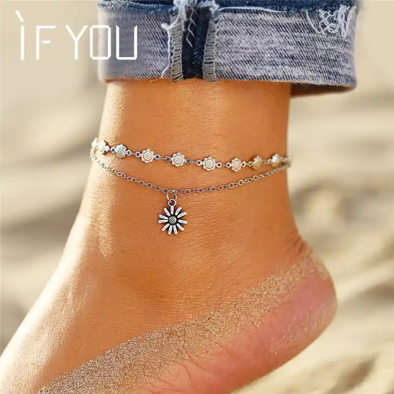ankle jewelry bracelet
