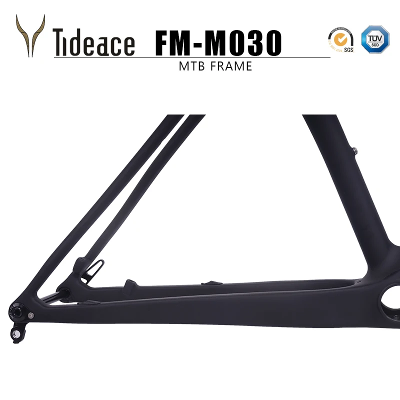 Tideace 142x12 أو 148x12 مللي متر الظهور المحور دفعة MTB الكربون إطار 29er دراجة هوائية جبلية إطار 29 ماكس 2.35 الإطارات دراجة أجزاء