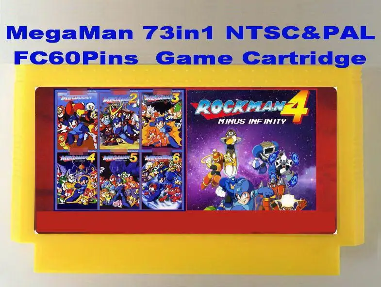 FC ファミコン ロックマン1.2.3.4 MEGAMAN set - アクション