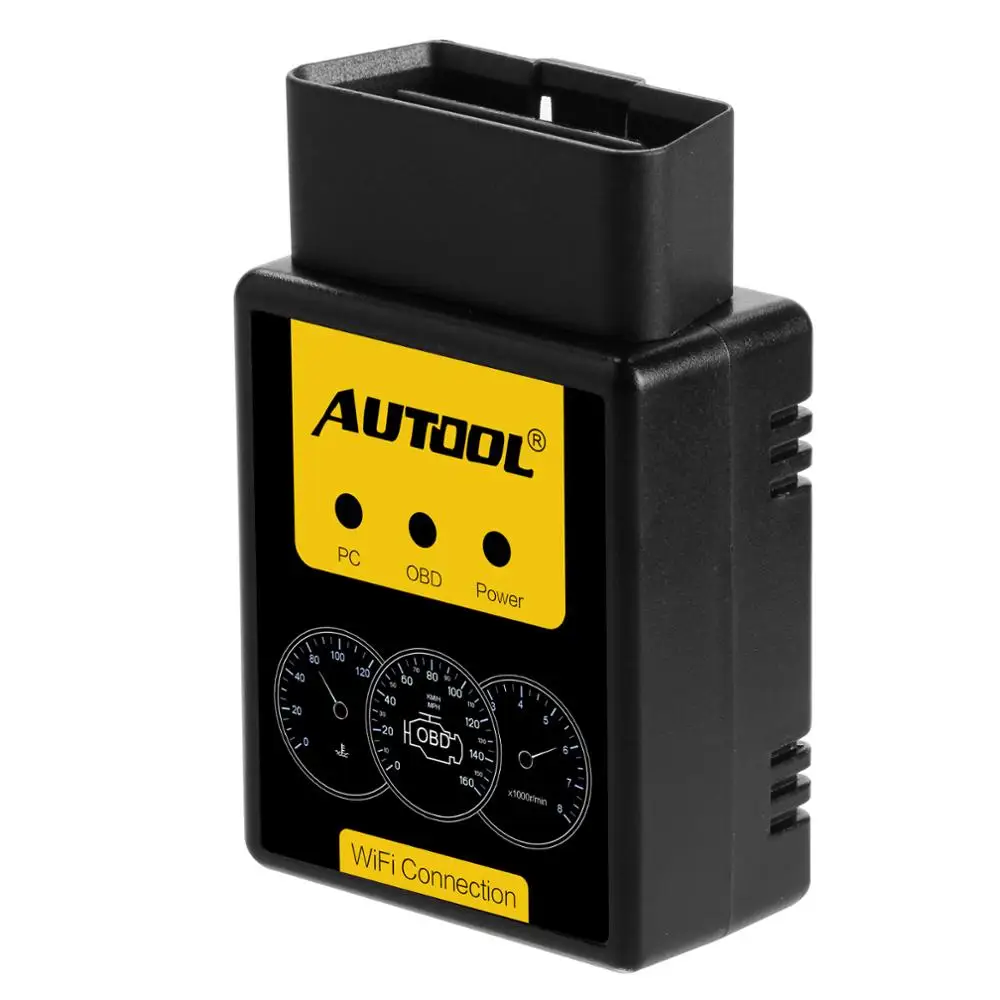 Диагностический сканер AUTOOL A1 V1.5 OBD с Bluetooth Wi Fi поддержка всех процедур OBDII лучше
